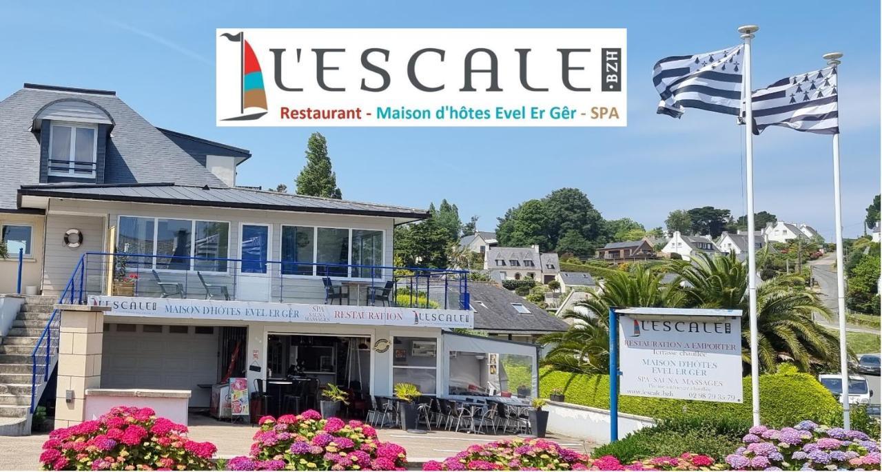 L'Escale Evel Er Ger Bed and Breakfast Locquirec Eksteriør billede