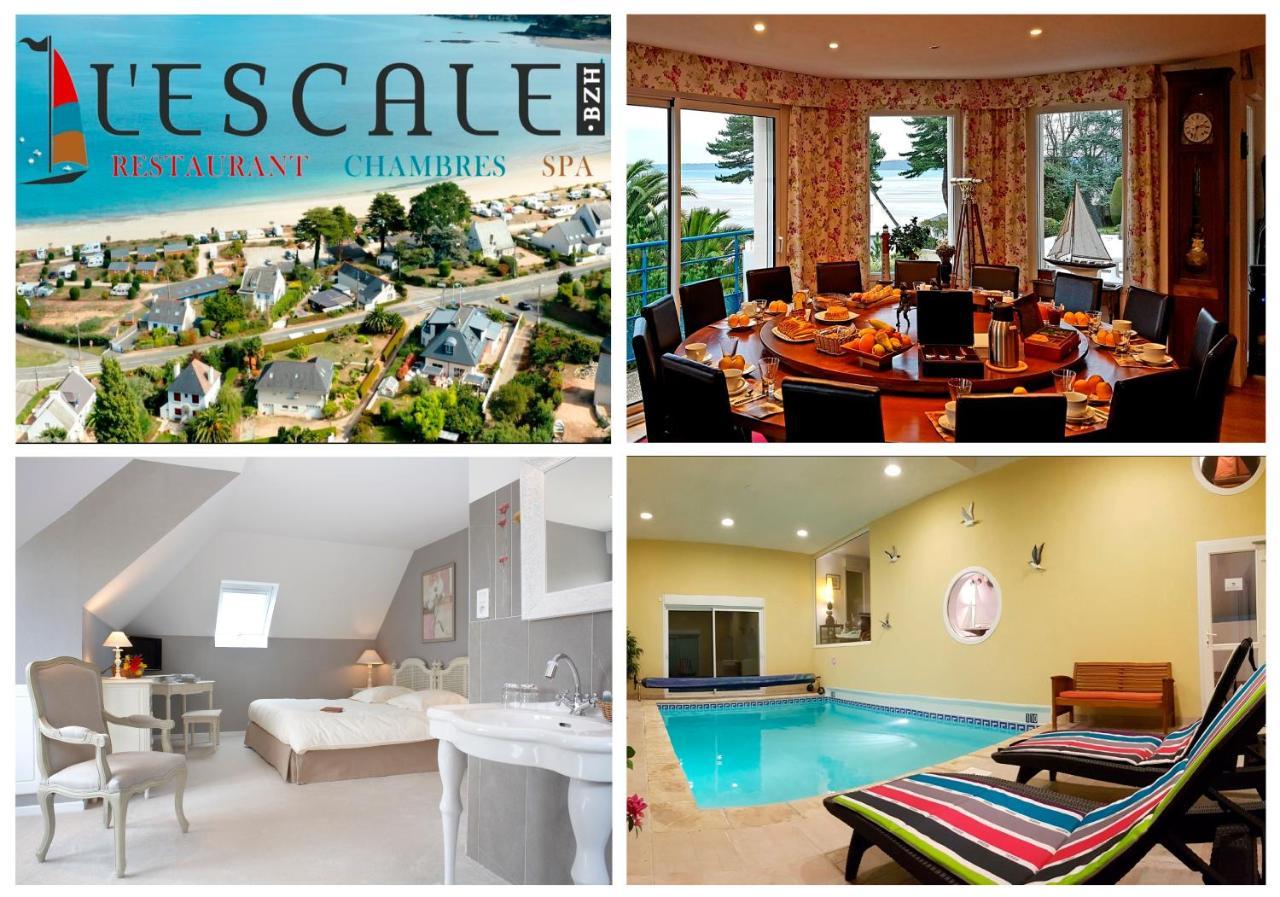 L'Escale Evel Er Ger Bed and Breakfast Locquirec Eksteriør billede