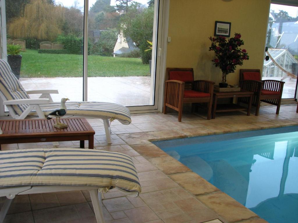 L'Escale Evel Er Ger Bed and Breakfast Locquirec Eksteriør billede